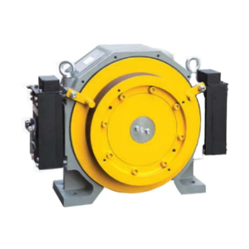 Motor da máquina de tração do elevador Gearless VTSP206 para elevador