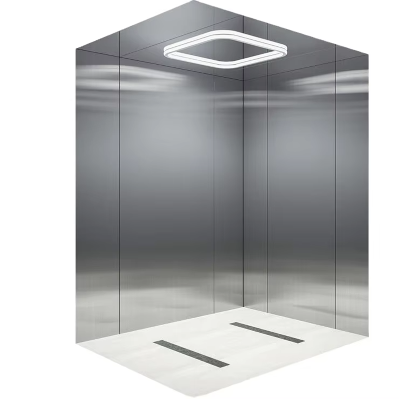 VTEP105 Ascensores Elevadores Residenciais de Passageiros de Luxo Gearless AC Silencioso Eficiente e Elegante PVC