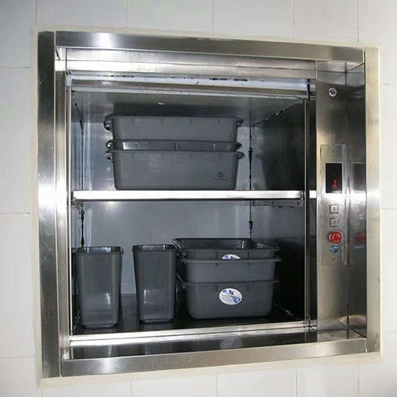 VTEF105 Ascensores Elevadores Vertical Dumbwaiter Lift para uso em restaurantes e cantinas