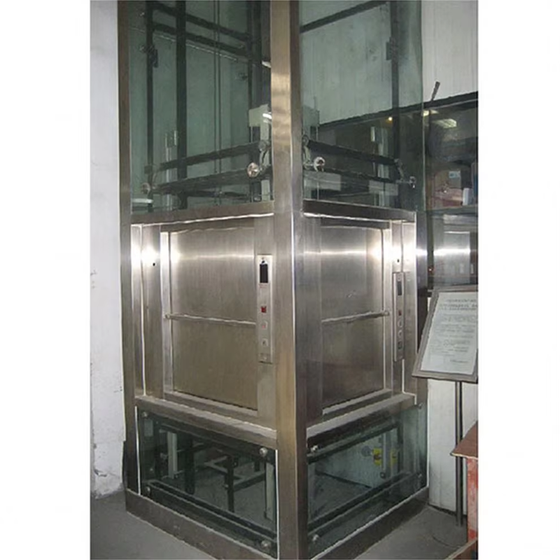 VTEF105 Ascensores Elevadores Vertical Dumbwaiter Lift para uso em restaurantes e cantinas