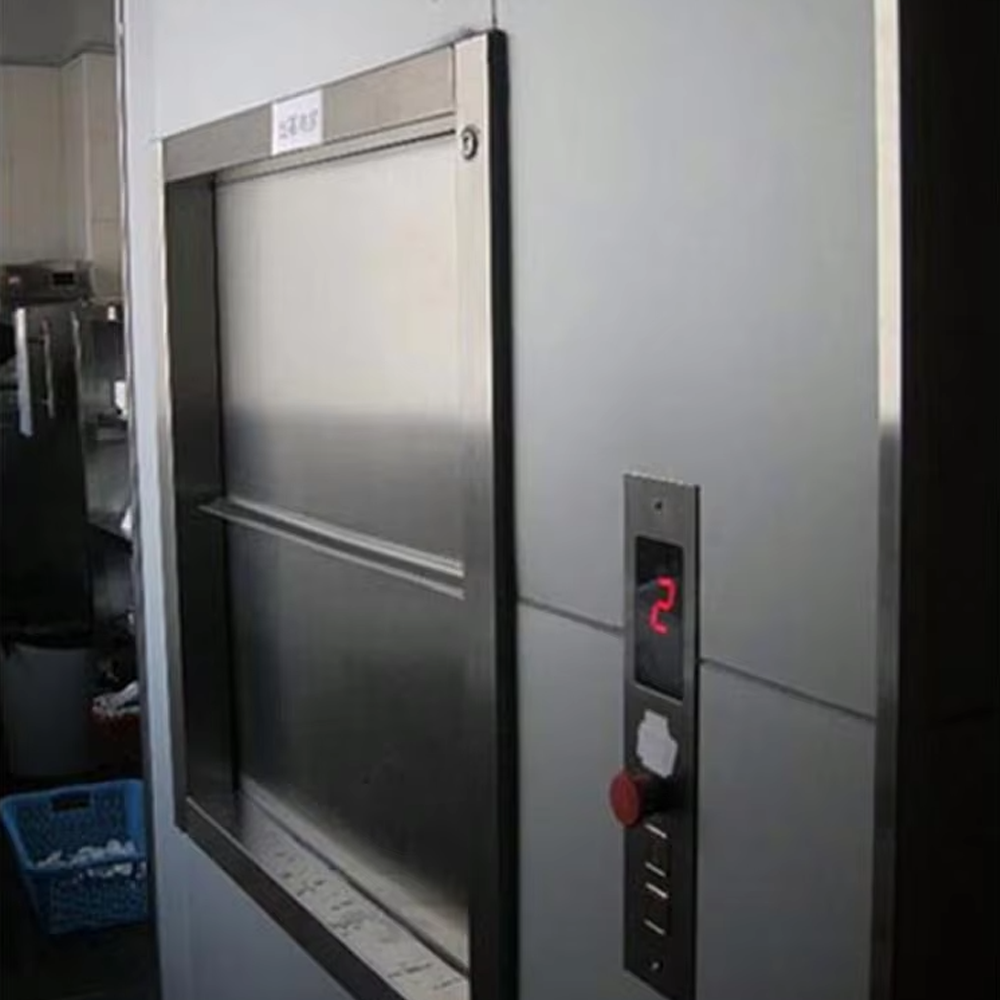 VTEF105 Ascensores Elevadores Vertical Dumbwaiter Lift para uso em restaurantes e cantinas