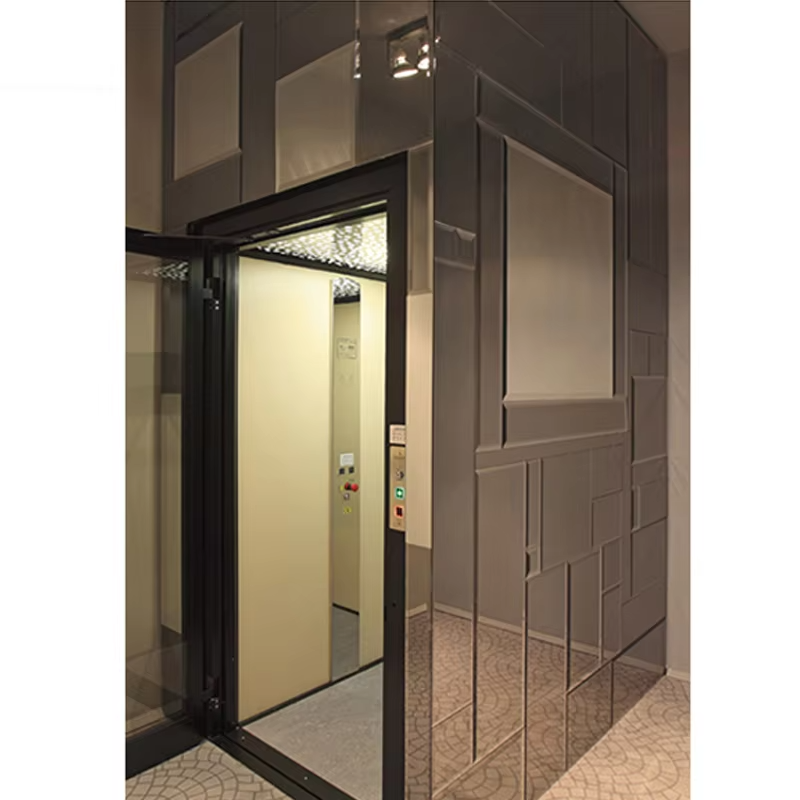 VTEV101 Ascensores Elevadores Beautiful Design Villa Lift para estilo de decoração moderna