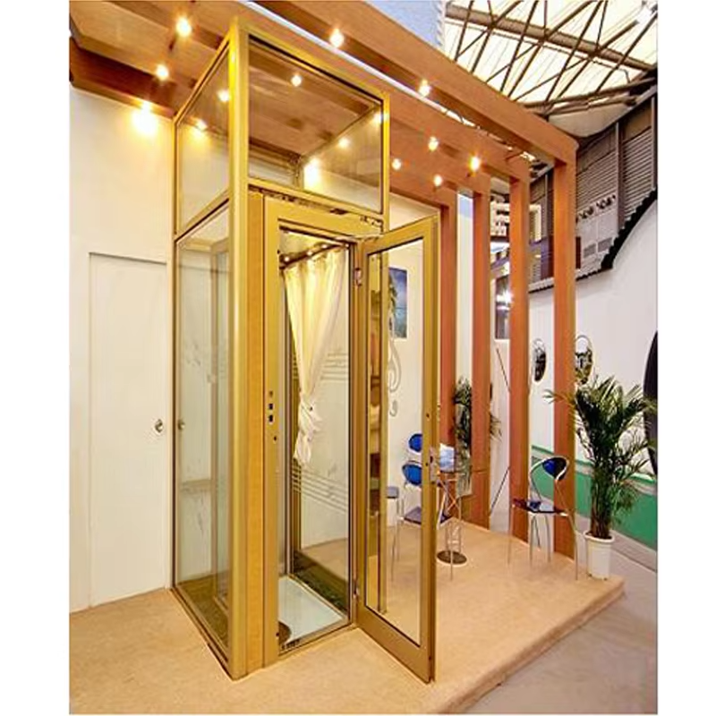 VTEV101 Ascensores Elevadores Beautiful Design Villa Lift para estilo de decoração moderna