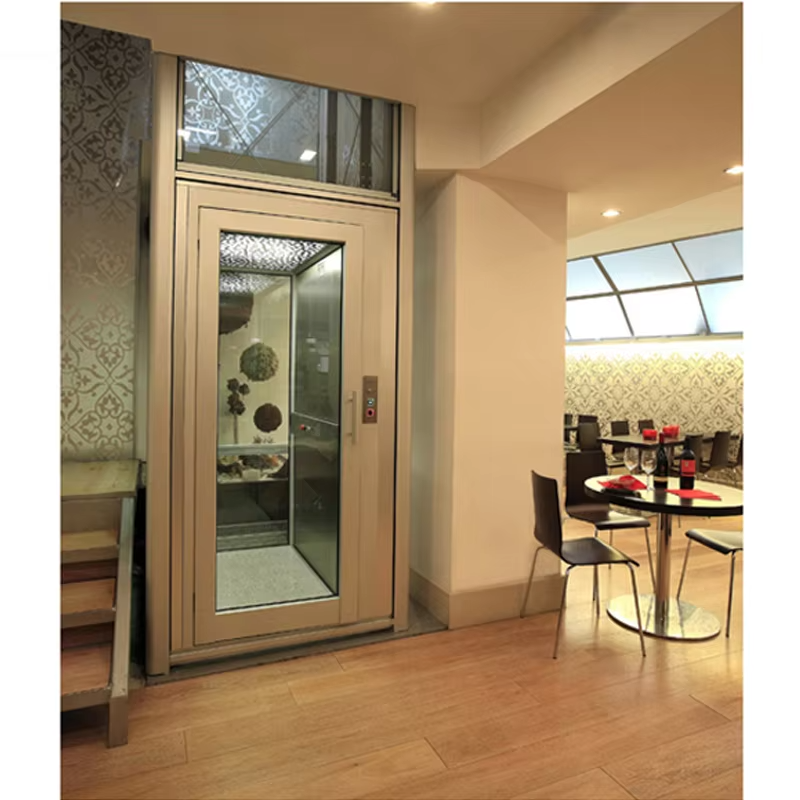 VTEV101 Ascensores Elevadores Beautiful Design Villa Lift para estilo de decoração moderna