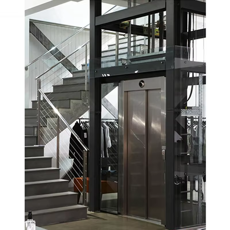 VTEV103 Ascensores Elevadores Smart Control Villa Lift para transporte doméstico confortável