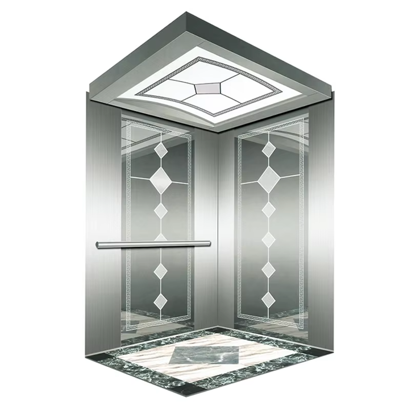 VTEP103 Elevadores Ascensores Elevadores de passageiros elegantes para apartamentos de luxo elevam o seu espaço de vida