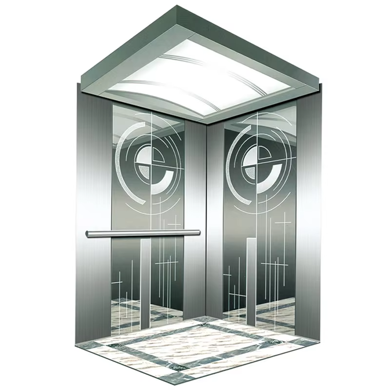 VTEP103 Elevadores Ascensores Elevadores de passageiros elegantes para apartamentos de luxo elevam o seu espaço de vida