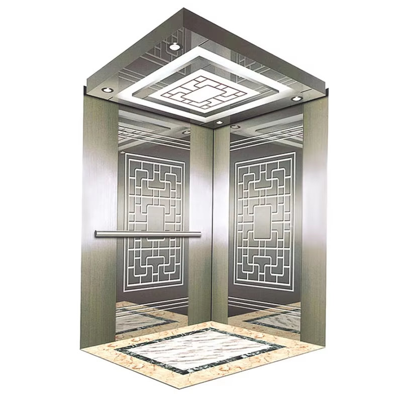 VTEP103 Elevadores Ascensores Elevadores de passageiros elegantes para apartamentos de luxo elevam o seu espaço de vida