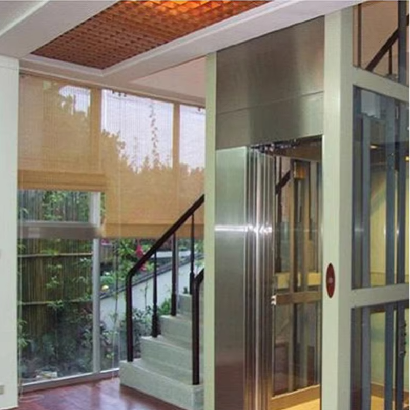 VTEV105 Ascensores Elevadores Cabine Villa Elevador Personalizado para Decoração de Interiores