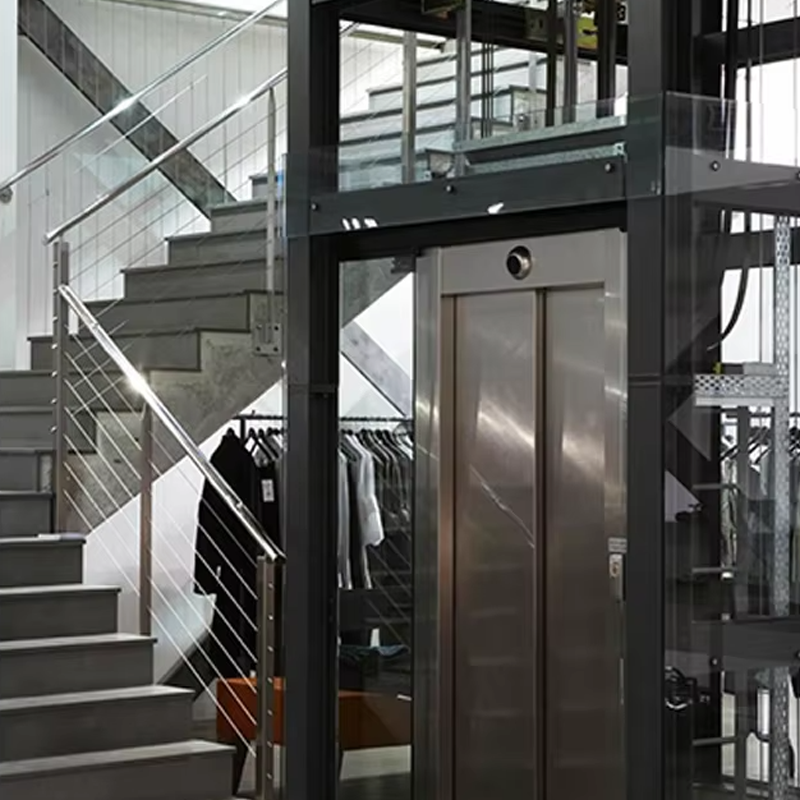 VTEV105 Ascensores Elevadores Cabine Villa Elevador Personalizado para Decoração de Interiores