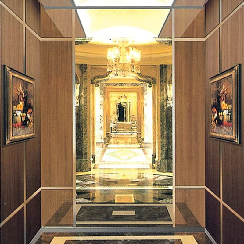 VTEP104 Elevadores Elevador de passageiros silencioso e suave para complexos residenciais