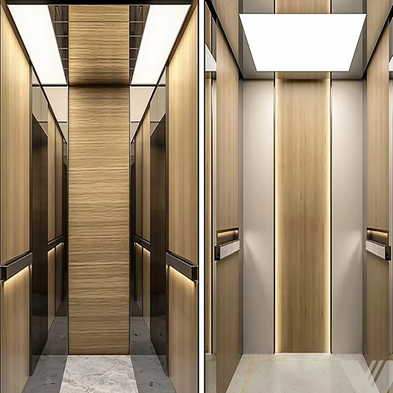 VTEP104 Elevadores Elevador de passageiros silencioso e suave para complexos residenciais
