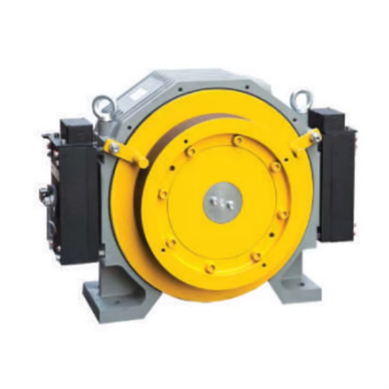 Motor Gearless do motor 320-1000KGS do motor do elevador da máquina MCG Mona da tração de VTSP212 Montanari
