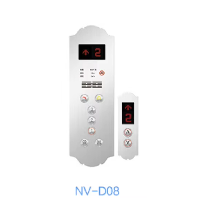 Visor LCD de 7 segmentos VTSP384 para cabine COP, peças de elevação