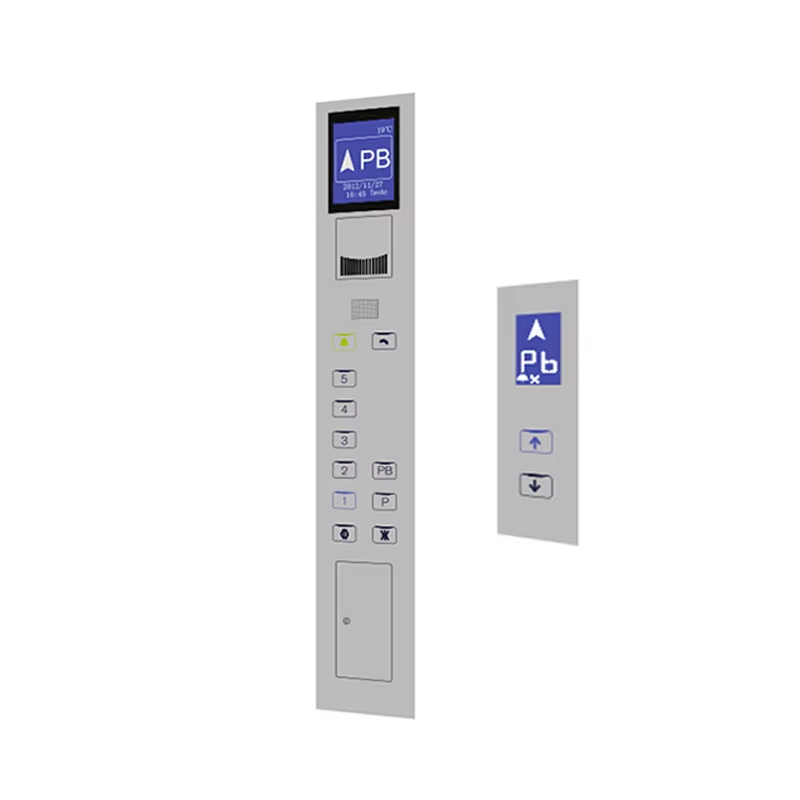 VTSP325 Elevador Cop e Lop Touch Button Panel com display LCD