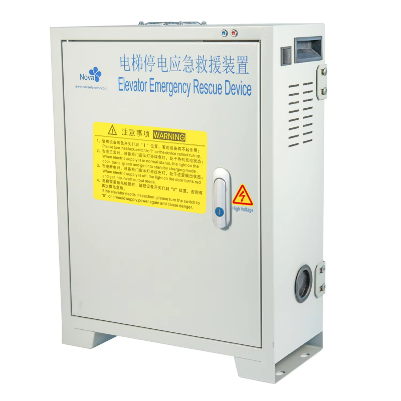 Fonte de alimentação de emergência automática do dispositivo de resgate do elevador de aço inoxidável vtsp370 para peças do elevador de edifícios de escritórios 1 ano