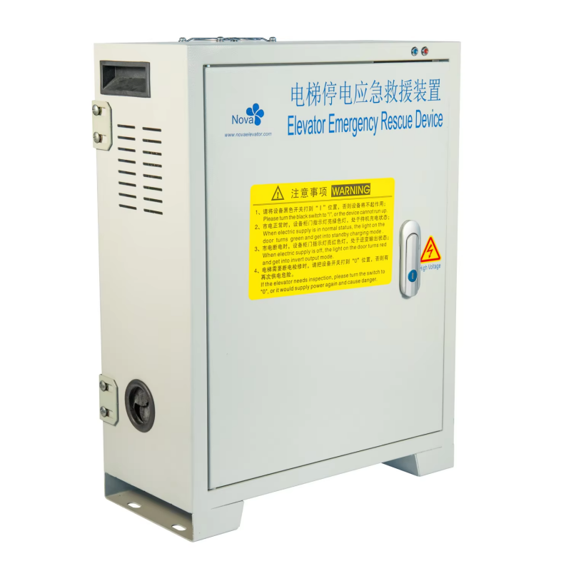 Fonte de alimentação de emergência automática do dispositivo de resgate do elevador de aço inoxidável vtsp370 para peças do elevador de edifícios de escritórios 1 ano