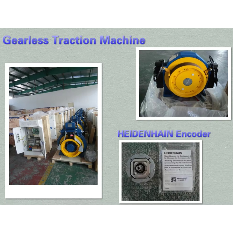 Vtsp215 venda quente 320kg-1000kg elevador motor elevador máquina de tração gearless