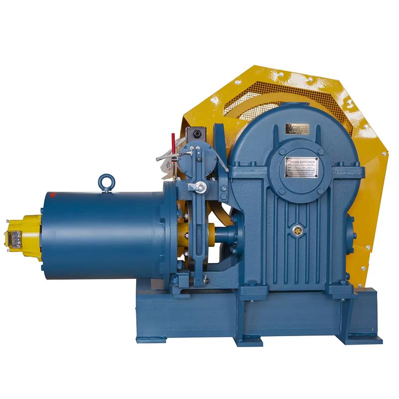 VTSP216 Novos Produtos YJF100K 320Kg-450Kg Elevador Peças Torindrive Elevador Máquina de Tração Alinhada