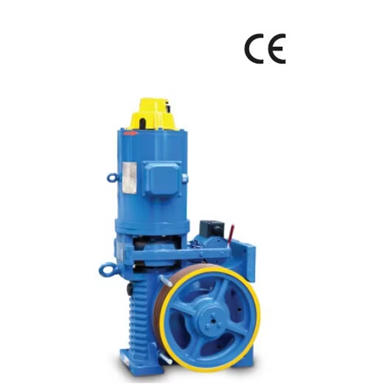 VTSP216 Novos Produtos YJF100K 320Kg-450Kg Elevador Peças Torindrive Elevador Máquina de Tração Alinhada