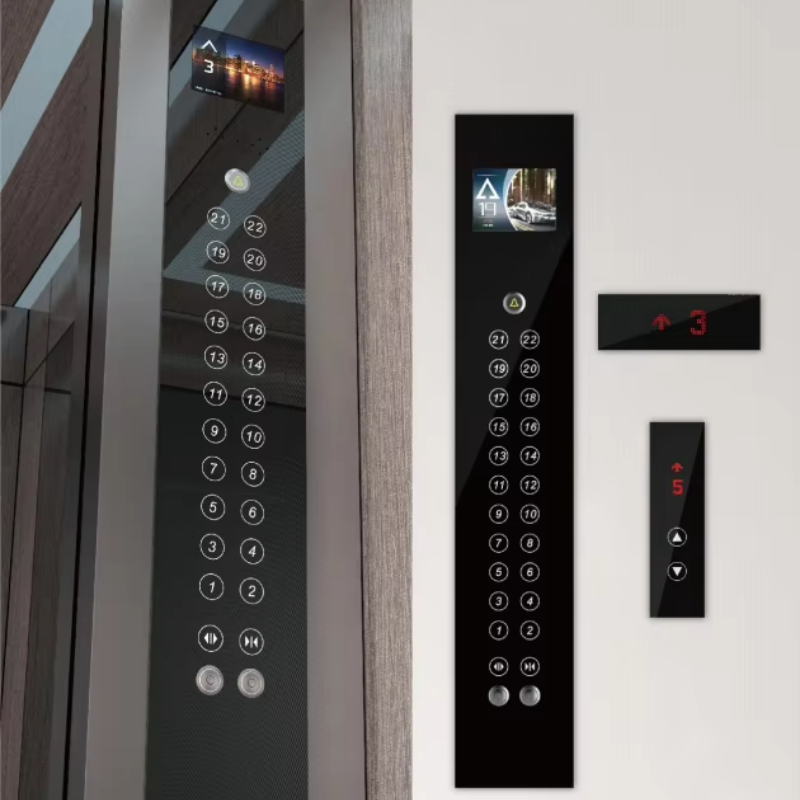 O elevador VTSP332 parte a tecla quadrada com luz LED