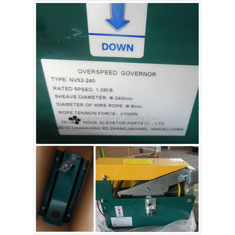 VTSP294 52-Xs15D Regulador de velocidade excessiva para elevador de passageiros