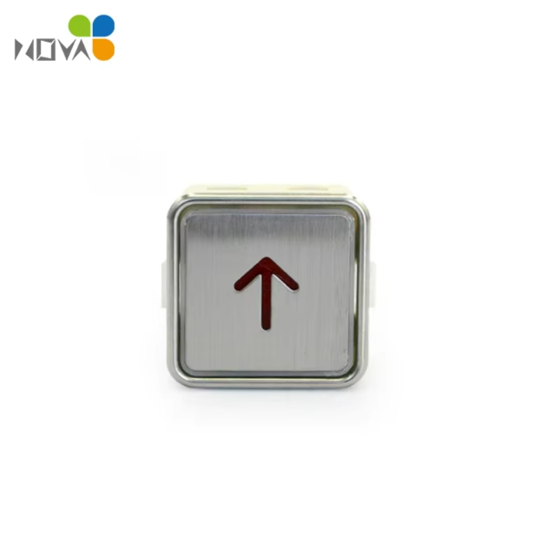 VTSP353 Melhor Preço NV Peças modernas de botão de pressão do elevador de aço inoxidável para edifícios de escritórios com garantia de 1 ano