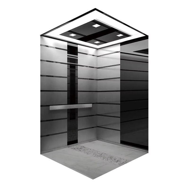 VTEP118 Elevadores Avançados Elevadores de Passageiros Gearless AC PVC Construção de Aço Inoxidável ISO90001 Certificada Características Inteligentes Melhoram