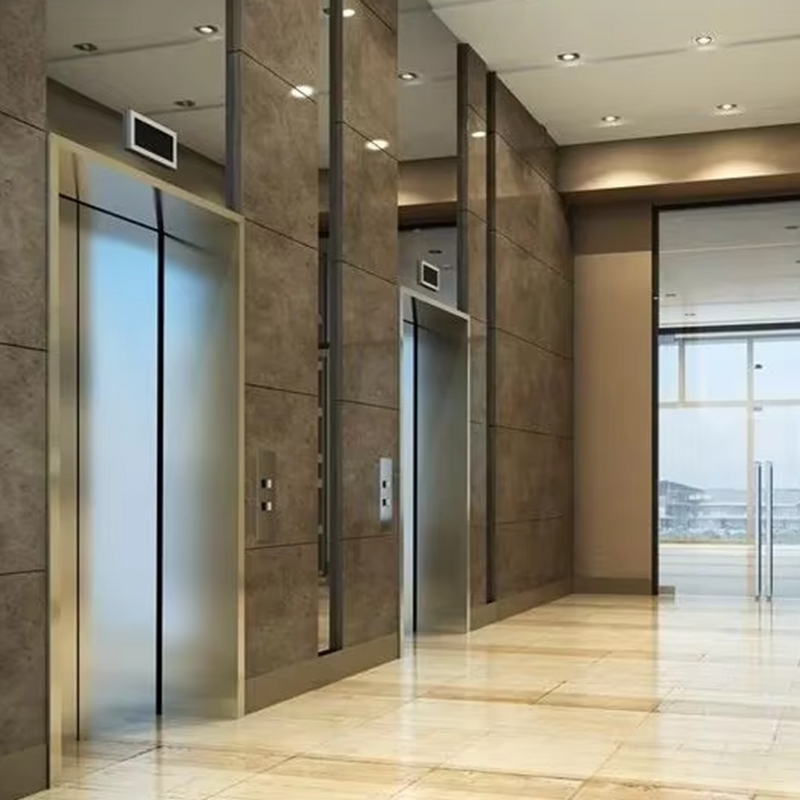 VTEP118 Elevadores Avançados Elevadores de Passageiros Gearless AC PVC Construção de Aço Inoxidável ISO90001 Certificada Características Inteligentes Melhoram
