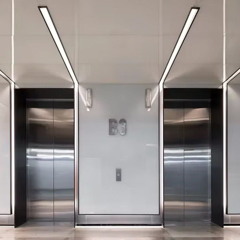 VTEP118 Elevadores Avançados Elevadores de Passageiros Gearless AC PVC Construção de Aço Inoxidável ISO90001 Certificada Características Inteligentes Melhoram