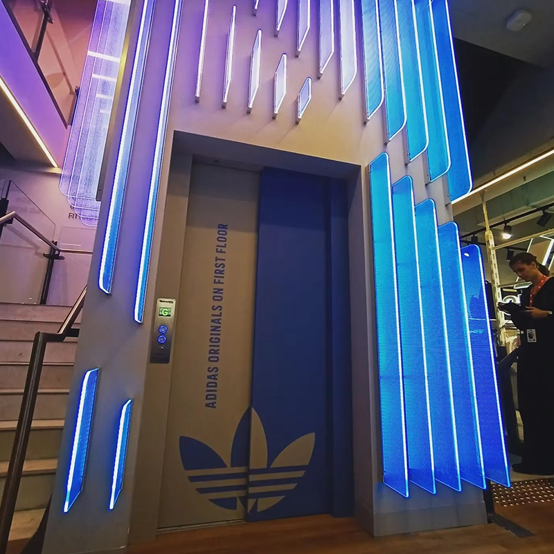 VTEP119 Ascensores elevadores de passageiros AC sem engrenagens para edifícios de vários andares com certificação ISO9001 de fácil instalação em aço inoxidável