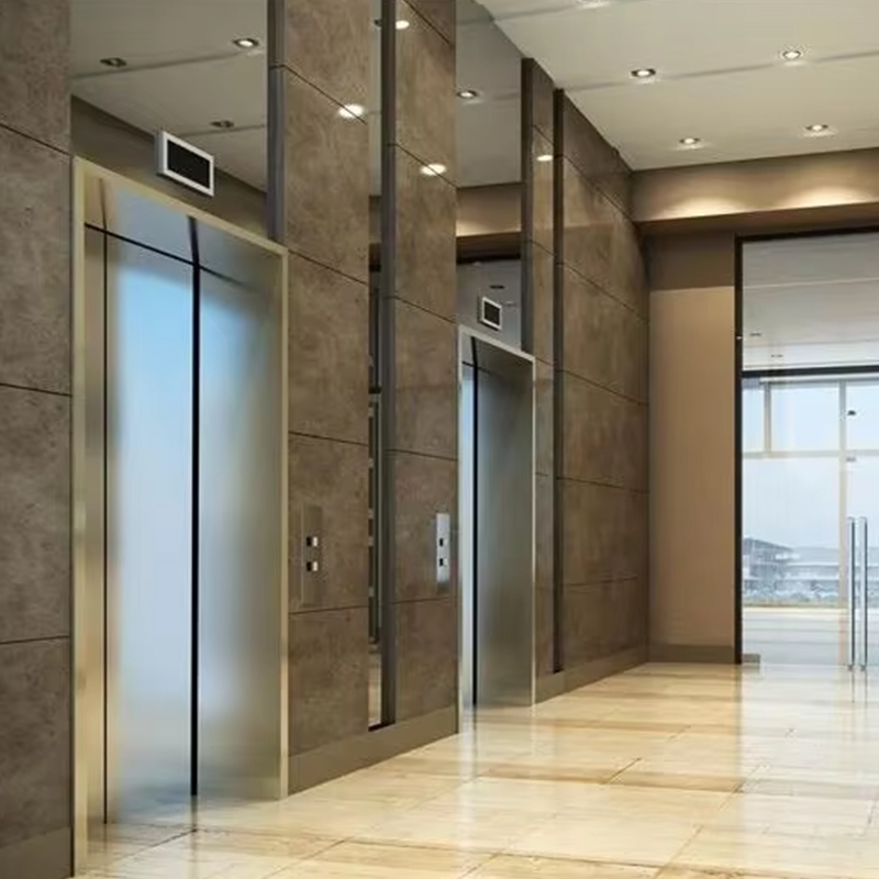 VTEP120 Villa Residencial Elevador de Passageiros Panorâmico Vidro Aço Inoxidável Segurança de Construção Apresenta Grande Capacidade