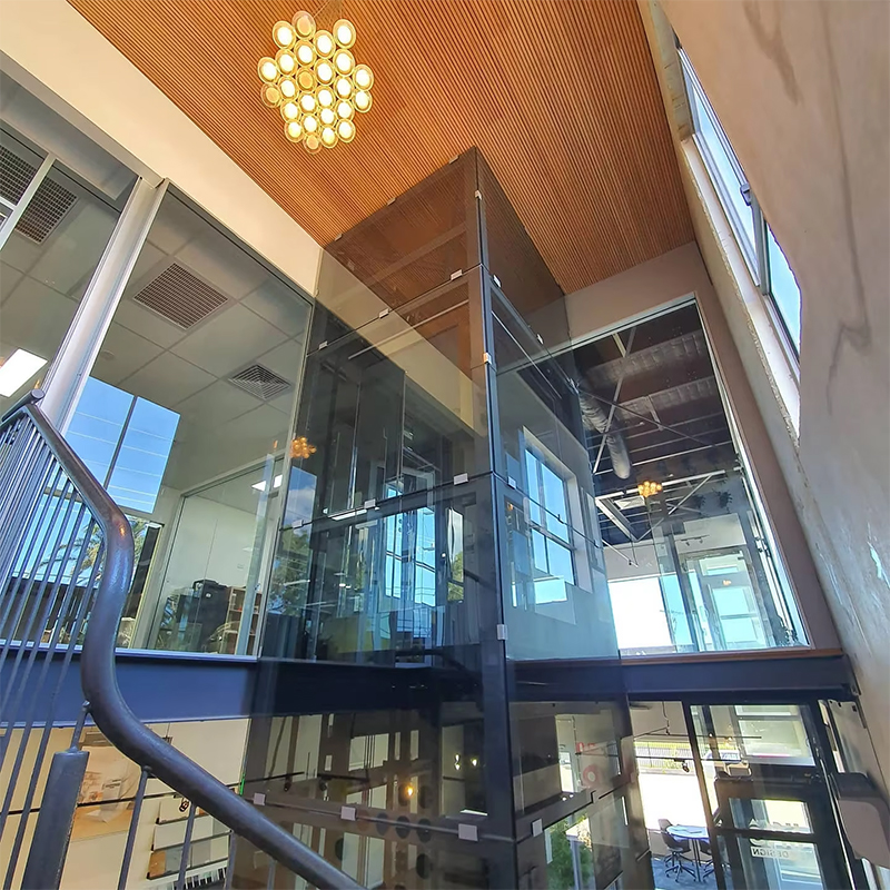 VTEP122 Elevadores Elevador de passageiros avançado e com economia de espaço para edifícios altos