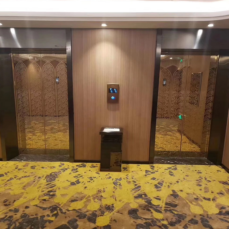 VTEP122 Elevadores Elevador de passageiros avançado e com economia de espaço para edifícios altos