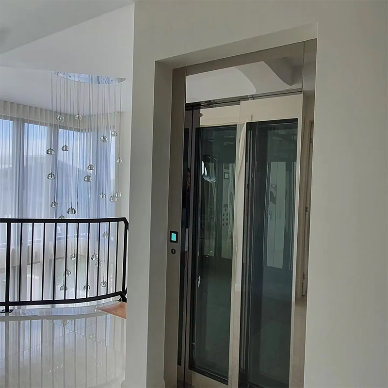 VTEP124 China Marca Moderna Fabricante de elevador de passageiros Elevador de alto desempenho para uso em hotel com piso de PVC Unidade CA de aço inoxidável