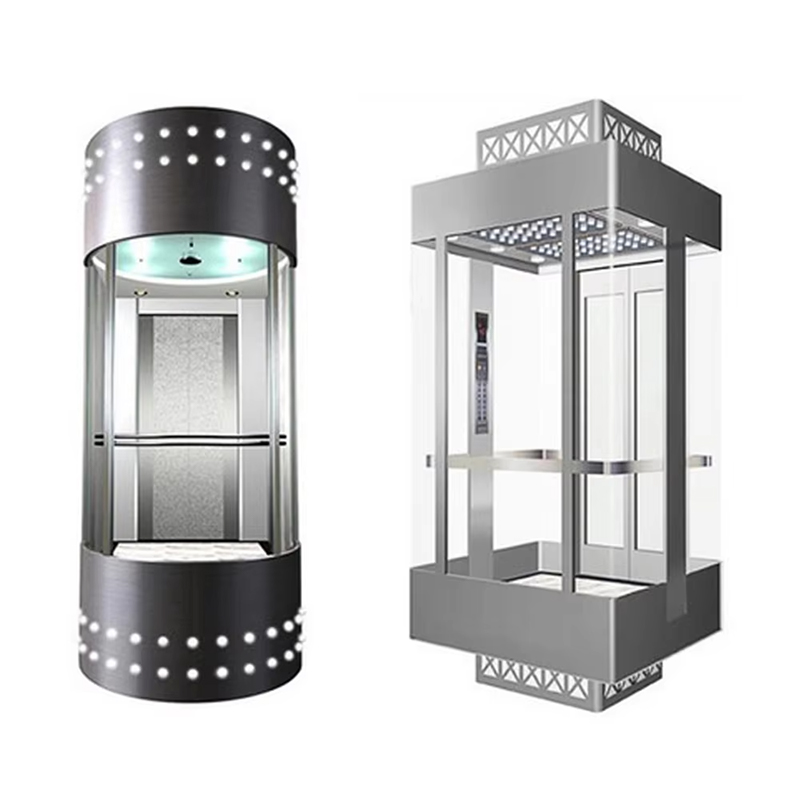 VTEO104 Ascensores Elevador Turístico Moderno para Projetos Comerciais de Altos Arranha-céus