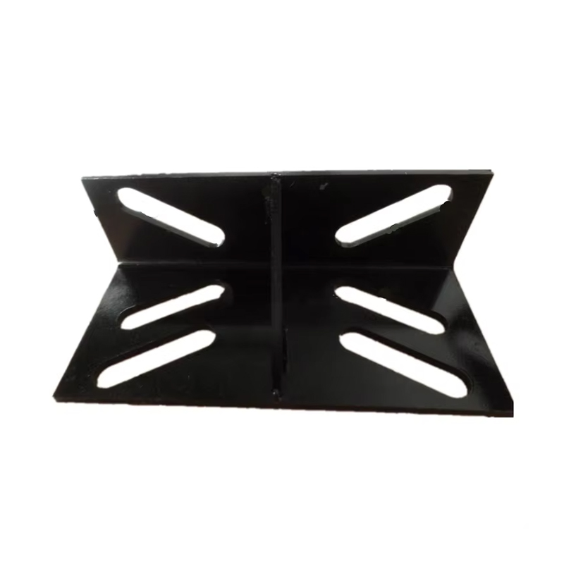 Suporte de trilho guia do elevador vtsp120, suporte de trilho de elevação resistente, suporte de montagem de aço, certificado iso, pintado de preto para escritório