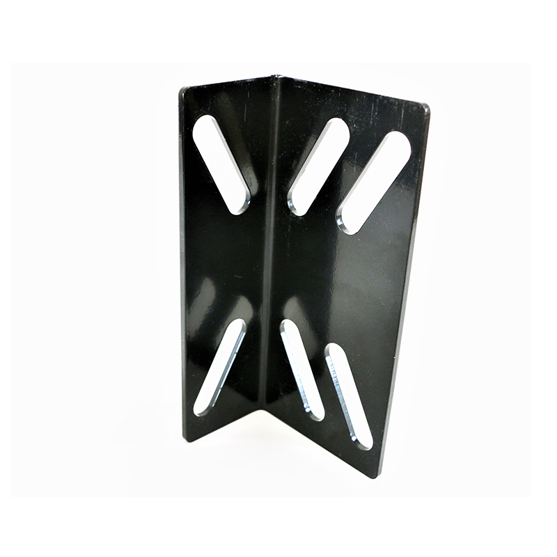 Suporte de trilho guia do elevador vtsp120, suporte de trilho de elevação resistente, suporte de montagem de aço, certificado iso, pintado de preto para escritório