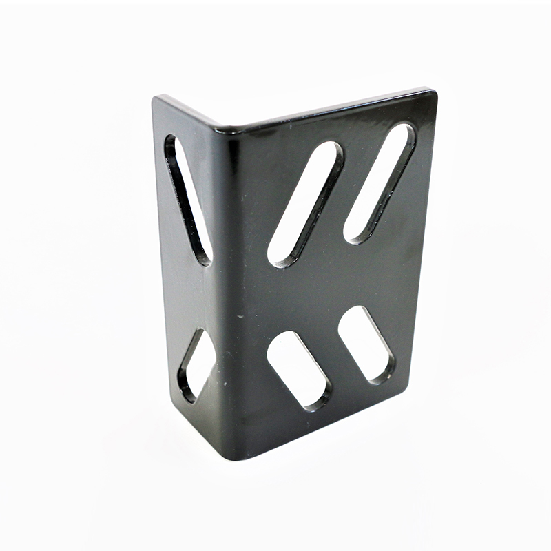 Suporte de trilho guia do elevador vtsp120, suporte de trilho de elevação resistente, suporte de montagem de aço, certificado iso, pintado de preto para escritório