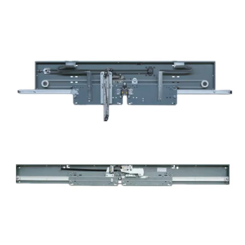 Operador de porta de elevador universal moderno VTSP195 para elevadores de passageiros e carga, uso em hotel, aço inoxidável, certificado ISO9001