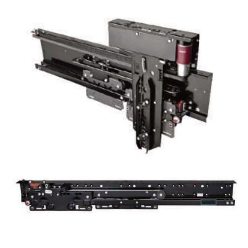 Operador de porta de elevador universal moderno VTSP195 para elevadores de passageiros e carga, uso em hotel, aço inoxidável, certificado ISO9001