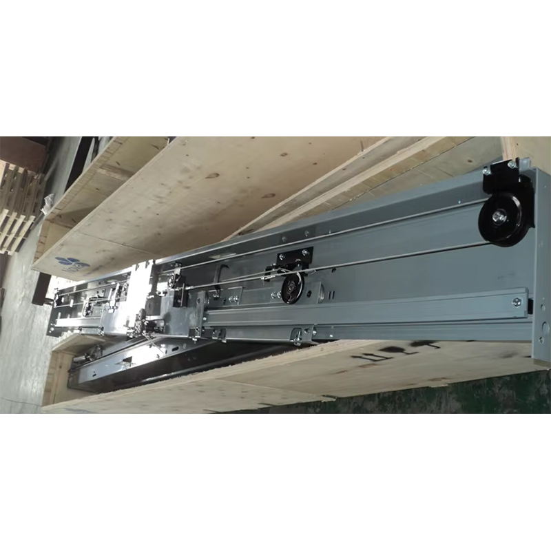 Operador de porta de elevador universal moderno VTSP195 para elevadores de passageiros e carga, uso em hotel, aço inoxidável, certificado ISO9001