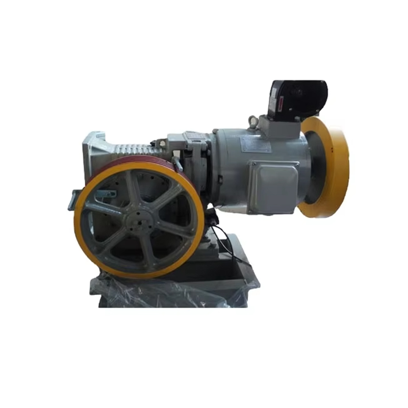 O motor de tração do elevador do passageiro de VTSP249 YJ320 1000Kg alinhou a máquina da tração