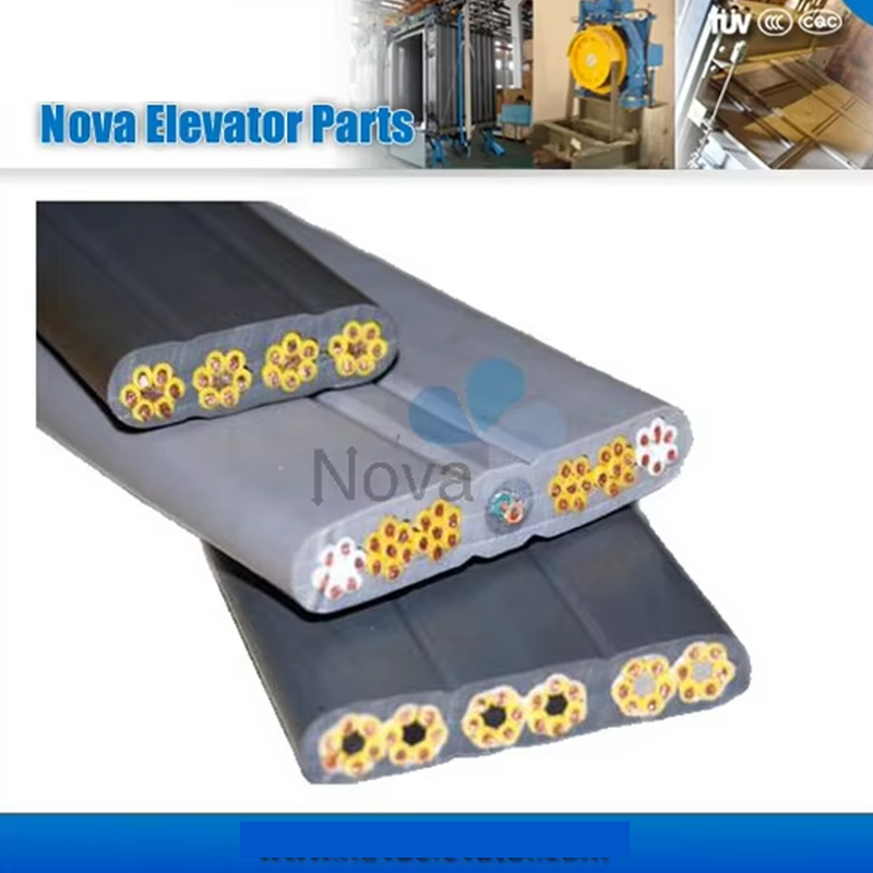 VTSP368 Elevador Plana Condutor de Cobre Flexível Isolado em PVC Bainha de PVC Cabo de Viagem do Elevador