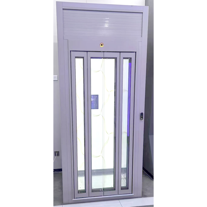 Porta dobrável automática VTSP395 com painéis de 4 portas