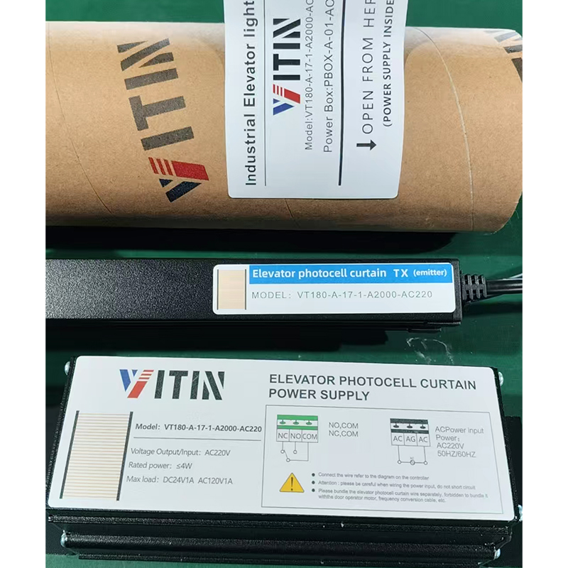 Cortina de luz VITIN VTSP397, 94 feixes, 154 feixes, 174 feixes